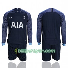 Billige Fotballdrakter Tottenham Hotspur Barn Bortedraktsett 2018/19 Langermet